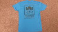 DIRTY PARTS T-SHIRT BLUE XLG