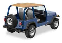 Jeep YJ Bikini Top Strapless Sa