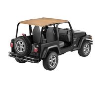 Jeep TJ Bikini Top Strapless Sa