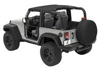 Jeep JK Header Bikini Top Targa